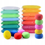 Plastilinas Nauja formulė lengvas malonus lietimui 2 x 12 spalvu