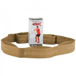 Thera-band juosta su kilpomis CLX, auksinė, 2,20 m