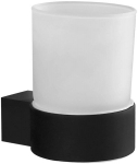 Mexen Adox stiklinė dantų &scaron;epetėliams, black