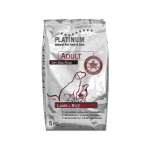 Sausas maistas Platinum Natural suaugusiems &scaron;unims/su ėriena ir ryžiais /1,5 kg