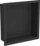 Mexen X-Wall-R įleidžiama sieninė lentyna, 30x30 cm, Black