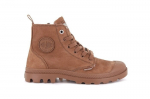 Palladium laisvalaikio batai moterims Pampa HI ZIP WL, rudi