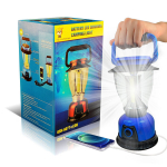 XL lempa ir Powerbank 2in1 Tourist Camping Solar, USB ir 230V