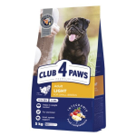 Club 4 Paws Premium visavertis maistas suaugusiems, mažų veislių, sterilizuotiems ir turintiems polinkį į nutukimą &scaron;unims su dideliu kiekiu kalakutienos Light, 5 kg