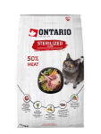 Sausas maistas sterilizuotoms katėms su ėriena, Ontario Sterilized Lamb, 6,5 kg