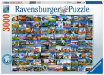 Dėlionė kra&scaron;tovaizdžiai Ravensburger, 3000 d.