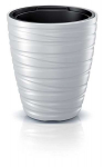 Gėlių vazonas Prosperplast Maze DBMZ400-S449, baltas
