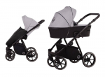 Universalus vežimėlis Lonex Pax Fresh 2in1 01, Silver Dust