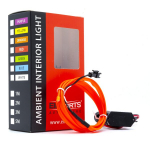 LED &scaron;viesos juostelė automobilio dekoravimui EinParts12V , 1m, raudona