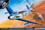 Klijuojamas modelis Academy 12546 F-86F KOREAN WAR 1/72