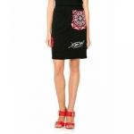 Desigual sijonas moterims Blackville, juodas, S