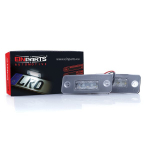 LED numerio ap&scaron;vietimas 6000K Audi A8 D3 2002-2009