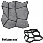Grindinio formos plastikas Heckermann 35x35cm, pilkas