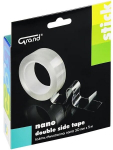 Dvipusė lipni nano juostelė Grand, 30mm x 5m x 1mm