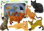 Kačių figūrėlės Lean Toys, 6 vnt