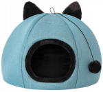 Guolis katei Doggy Kitty Head, 45x45x33 cm, mėlynas
