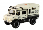 Žaislinis visureigis City Service Lean Toys, baltas, 24x13,5x10 cm