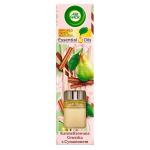 Air Wick Essential Oils kvapiosios lazdelės Karamelizuota kriau&scaron;ė ir cinamonas, 40 ml