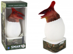 LED lempa su dinozauru Pterozauru, raudona