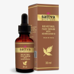 Veido serumas su bioretinoliu ir a&scaron;vaganda Sattva Ayurveda, 100 ml