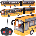 Mokyklinis autobusas su nuotolinio valdymo pultu
