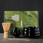 Matcha arbatos rinkinys keraminis, juoda