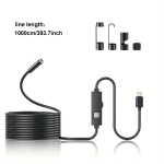 HD endoskopinė apžiūros kamera su LED, 1m/99,82cm
