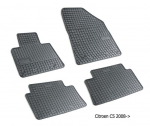Guminiai kilimėliai Citroen C5 II 2008-2017/4pc, 0644