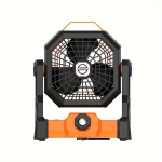 Ventiliatorius USB, LED, Juoda oranžinė