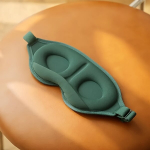 3D formos miego kaukė visiems amžiams ,  Žalia 3D akių kaukė