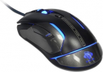 "e-blue" pelė "auroza fps", 8200dpi, lazerinė, 6 but., laidinė usb, juoda, rgb ap&scaron;vietimas