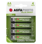 AgfaPhoto įkraunami elementai AA 2300mAh 4vnt.