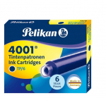 Kapsulės Pelikan, mėlynos, 6 vnt.