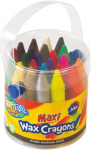 Va&scaron;kinės kreidelės kibirėlyje Colorino Kids Maxi, 24 spalvų
