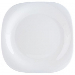 Kvadratinė balta lėk&scaron;tė Luminarc Carine, 26.5 cm