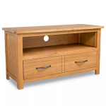 vidaXL TV spintelė, 90x35x48cm, ąžuolo medienos masyvas