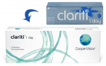 Kontaktiniai lę&scaron;iai CooperVision Clariti 1 Day, 30 vnt.