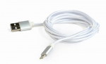 Gembird CCB-mUSB2B-AMLM-6-S, USB-A/Lightning, 1.8 m