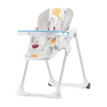 Maitinimo kėdutė KinderKraft Yummy, multi