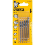 Dewalt pjūklelis siaurapjūkliui HCS76x47mm - DT2168, 5 vnt