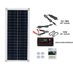 Saulės panelės rinkinys 300W 12V su valdikliu, 1 rinkinys
