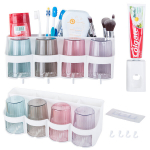 Toothbrush Organizatorius Su Dantų Pastos Dispenseriu