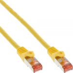 InLine Patchcord S/FTP, PiMF, Cat.6, 250MHz, PVC, CCA, ż&oacute;łty 10m (76110Y)