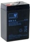 Gelinė baterija Mw5-6, 6V, 5Ah