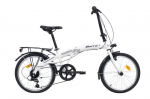 Sulankstomas dviratis Bottari Modena 20", baltas