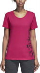 Mar&scaron;kinėliai moterims Adidas Aop Linear Tee