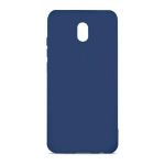 Evelatus Soft Touch Silicone Case, skirtas Xiaomi Redmi 8A, mėlynas