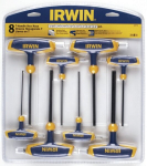 &Scaron;e&scaron;iakampių raktų rinkinys Irwin T 2,5-10mm 8 vnt.