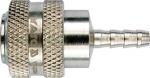 Greita jungtis oro žarnai kompresoriams ir pneumatiniams įrankiams 6mm 1/4" Q235 45mm YT-2396 YATO