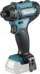 Akumuliatorinis gręžtuvas/suktuvas Makita 12V, 30/14 Nm, DF033DZ